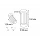 Накладной спот Italline IT08-8011 white