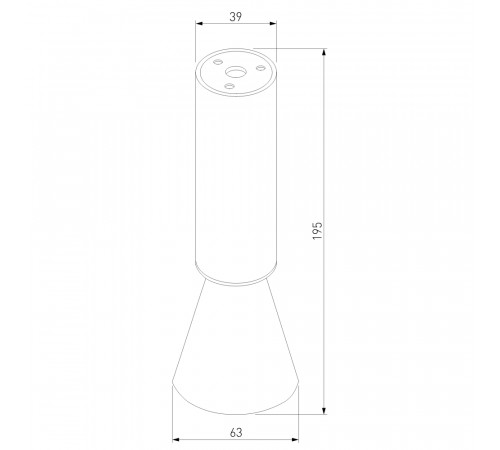 Накладной спот Elektrostandard Piks 4690389204470 25107/LED a066495 Накладной спот Elektrostandard Piks 4690389204470 25107/LED a066495