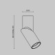 Накладной спот Maytoni Dafne C027CL-L10W4K