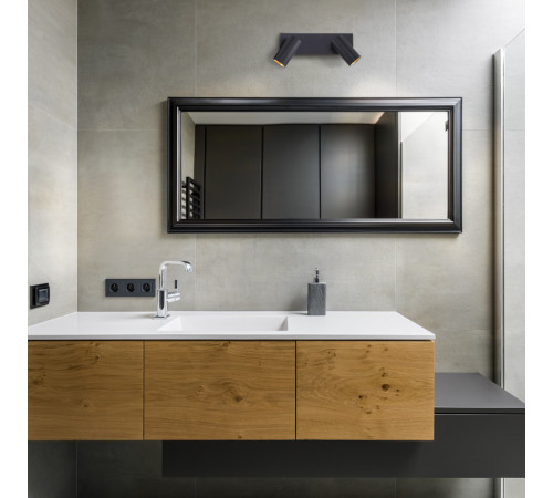 Спот Eurosvet 20066/2 LED черный/золото