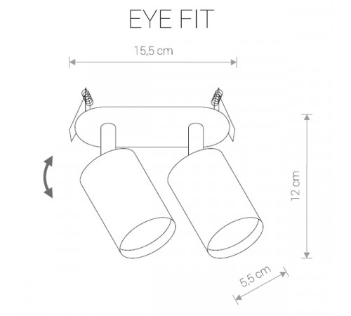 Спот Nowodvorski Eye Fit 9395 Спот Nowodvorski Eye Fit 9395