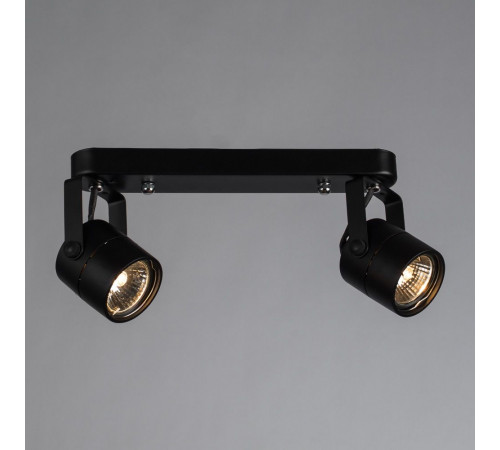 Спот Arte Lamp Lente A1310PL-2BK Спот Arte Lamp Lente A1310PL-2BK