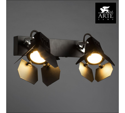 Спот Arte Lamp Cinema A3092AP-2BK