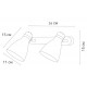 Спот Arte Lamp Fafnir A5047PL-2WH