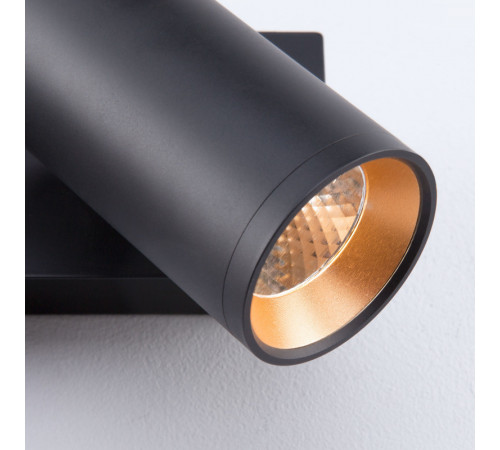 Спот Eurosvet 20066/2 LED черный/золото