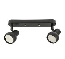 Спот Fametto DLC-S621 GU10x2 BLACK UL-00009798