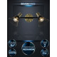 Спот Seven Fires Gelena SF4708/2W-AB-BK