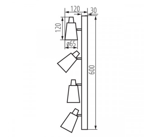 Спот Kanlux Sempra EL-4I B-SR 33097 Спот Kanlux Sempra EL-4I B-SR 33097