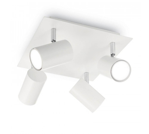 Спот Ideal Lux Spot PL4 Bianco 156774 Спот Ideal Lux Spot PL4 Bianco 156774