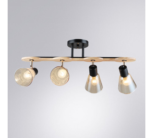 Спот Arte Lamp Harmony A5112PL-4BK Спот Arte Lamp Harmony A5112PL-4BK