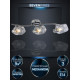 Спот Seven Fires Eynsli SF4702/3C-CR-SMK