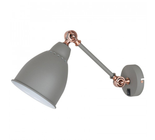 Спот Arte Lamp Braccio A2054AP-1GY Спот Arte Lamp Braccio A2054AP-1GY