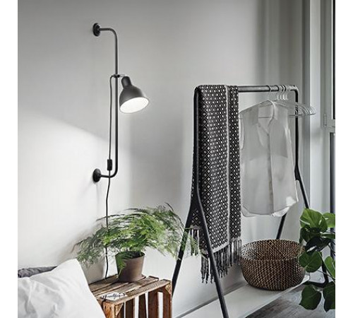 Спот Ideal Lux Shower AP1 Nero 179643