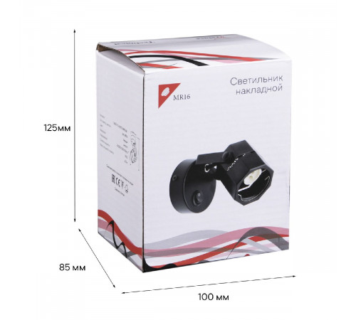 Спот Reluce 16021-9.5-001CT MR16 BK Спот Reluce 16021-9.5-001CT MR16 BK
