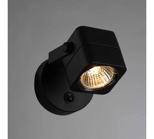 Спот Arte Lamp Lente A1314AP-1BK Спот Arte Lamp Lente A1314AP-1BK