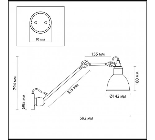 Спот Odeon Light Arta 4126/1WD Спот Odeon Light Arta 4126/1WD