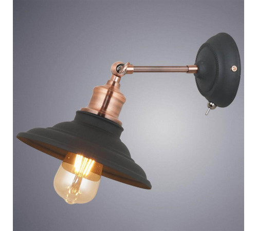 Спот Arte Lamp A5067AP-1BK Спот Arte Lamp A5067AP-1BK