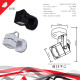 Спот Reluce 16022-9.5-001CT MR16 BK