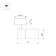 Спот Arlight SP-ARTEMIS-SURFACE-FLAP-R55-12W Day4000 051794