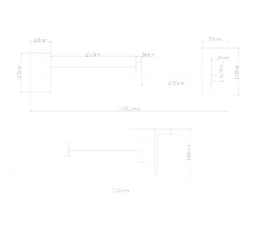 Спот Arte Lamp Posterior A2490AP-1BK Спот Arte Lamp Posterior A2490AP-1BK