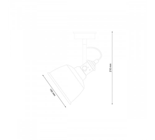 Спот Lucia Tucci Industrial W1820.1 Sand Silver Спот Lucia Tucci Industrial W1820.1 Sand Silver