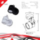 Спот Reluce 16020-9.5-001CT MR16 BK