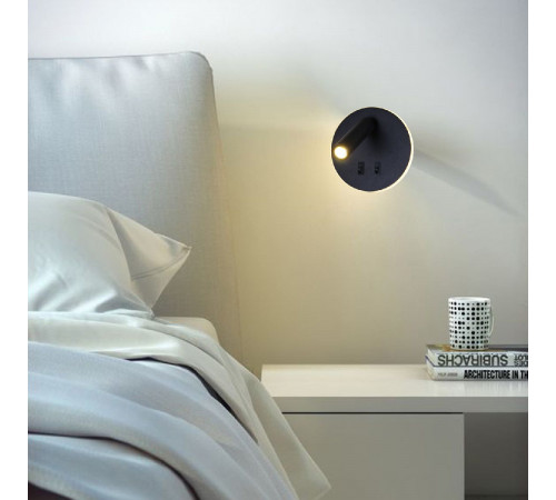 Спот Reluce 86203-9.2-001KT LED12W BK Спот Reluce 86203-9.2-001KT LED12W BK