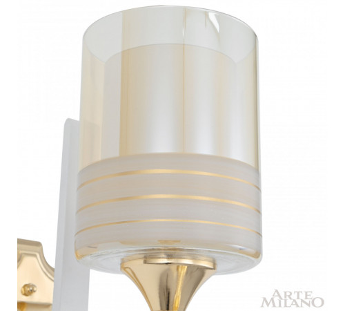 Бра Arte Milano Florentia-6087 306087/1W Wh/Gd Бра Arte Milano Florentia-6087 306087/1W Wh/Gd