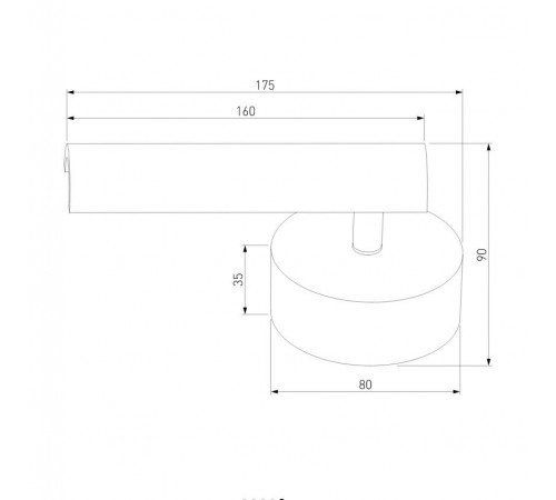 Бра Eurosvet Tint 20126/1 LED белый Бра Eurosvet Tint 20126/1 LED белый