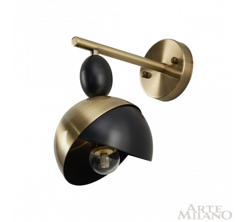 Бра Arte Milano 271307/1B BK/GD Бра Arte Milano 271307/1B BK/GD