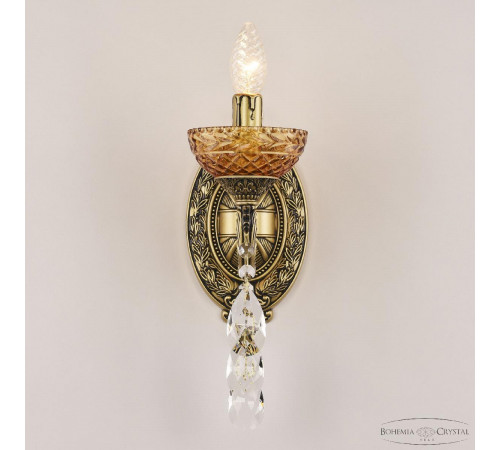 Бра Bohemia Ivele Crystal AL7901B10/1/175 B AGB P Amber/M-1F Бра Bohemia Ivele Crystal AL7901B10/1/175 B AGB P Amber/M-1F