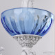 Бра Bohemia Ivele Crystal AL7801B10/1/175 B WMN P Aquamarine/M-1H