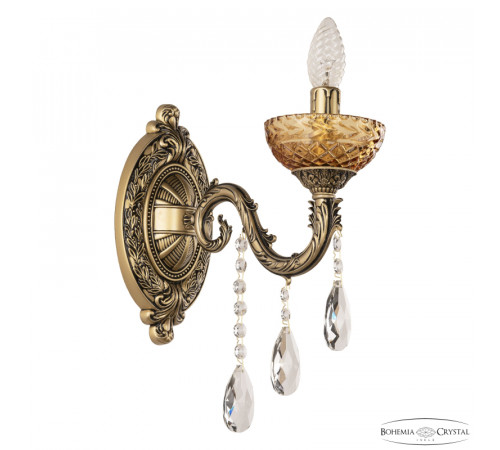 Бра Bohemia Ivele Crystal AL7901B10/1/175 B AGB P Amber/M-1F Бра Bohemia Ivele Crystal AL7901B10/1/175 B AGB P Amber/M-1F
