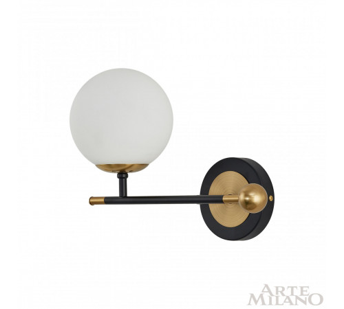 Бра Arte Milano Neapolis 272808/1B BK/GD Бра Arte Milano Neapolis 272808/1B BK/GD