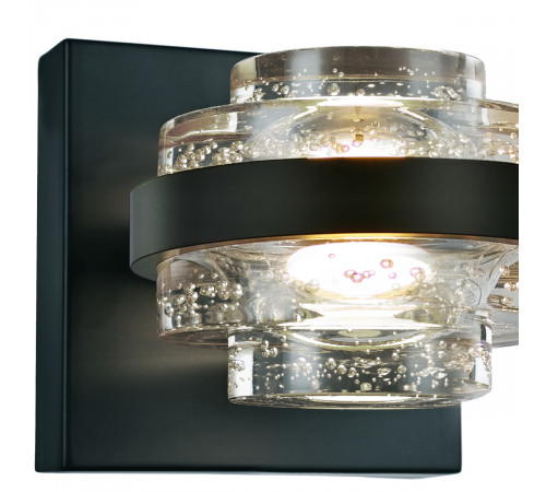 Бра Delight Collection MD22030002 MB22030002-1A black/clear