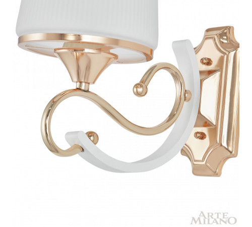 Бра Arte Milano Florentia-3857 303857/1W Wh/Gd