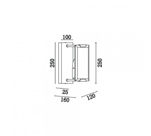 Бра Vele Luce Sorrento VL3004W01 Бра Vele Luce Sorrento VL3004W01