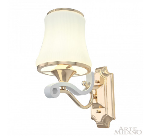 Бра Arte Milano Florentia-3987 303987/1W Wh/Gd Бра Arte Milano Florentia-3987 303987/1W Wh/Gd