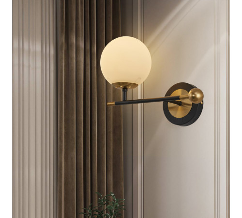 Бра Arte Milano Neapolis 272808/1B BK/GD Бра Arte Milano Neapolis 272808/1B BK/GD
