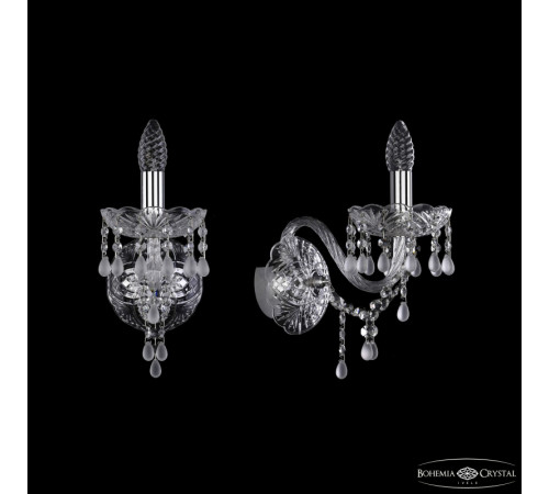 Бра Bohemia Ivele Crystal 1410B/1/160/XL Ni V0300 Бра Bohemia Ivele Crystal 1410B/1/160/XL Ni V0300