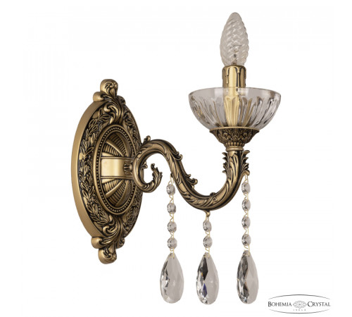 Бра Bohemia Ivele Crystal AL7901B10/1/175 A AGB P Clear/M-1H Бра Bohemia Ivele Crystal AL7901B10/1/175 A AGB P Clear/M-1H