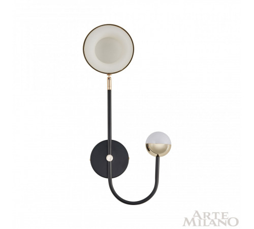 Бра Arte Milano Ferrara 273299/1+1 BK/GD Бра Arte Milano Ferrara 273299/1+1 BK/GD