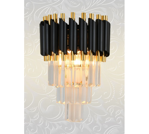 Бра Natali Kovaltseva DARIAN 76017/2W GOLD BLACK Бра Natali Kovaltseva DARIAN 76017/2W GOLD BLACK