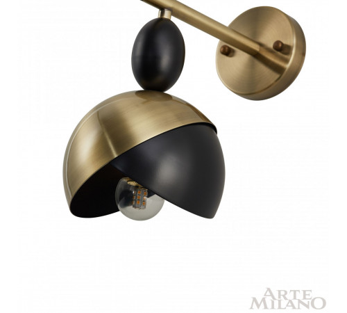 Бра Arte Milano 271307/1B BK/GD Бра Arte Milano 271307/1B BK/GD
