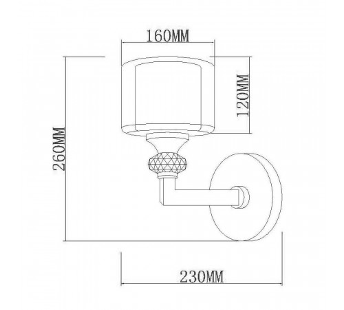Бра Vele Luce Lotus VL1054W01 Бра Vele Luce Lotus VL1054W01