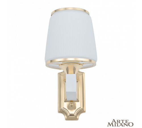 Бра Arte Milano Florentia-2457 302457/1W Wh/Gd Бра Arte Milano Florentia-2457 302457/1W Wh/Gd