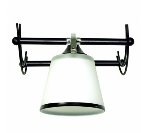 Бра IMEX MD.3135-1-W WENGE+CH Бра IMEX MD.3135-1-W WENGE+CH