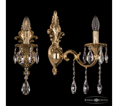 Бра Bohemia Ivele Crystal Verona 7201B14/1/175 A G Бра Bohemia Ivele Crystal Verona 7201B14/1/175 A G