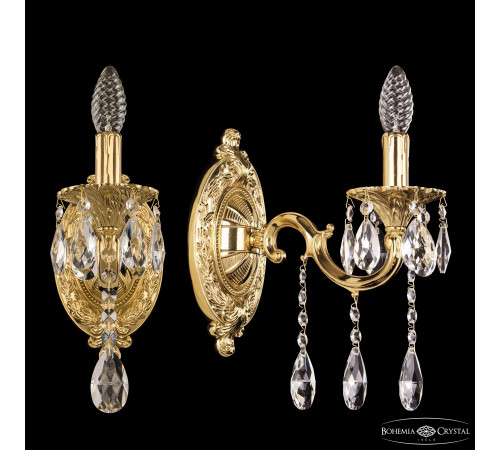 Бра Bohemia Ivele Crystal Verona 7201B10/1/175 A G Бра Bohemia Ivele Crystal Verona 7201B10/1/175 A G