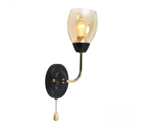 Бра Seven Fires Inesh SF3368/1W-BK-FGD-AM Бра Seven Fires Inesh SF3368/1W-BK-FGD-AM